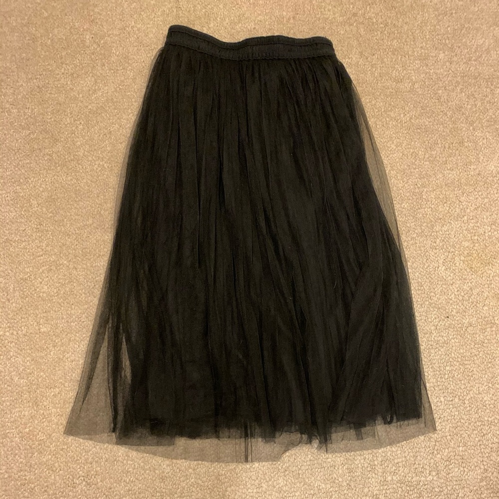 Forever 21 Black Tulle Skirt